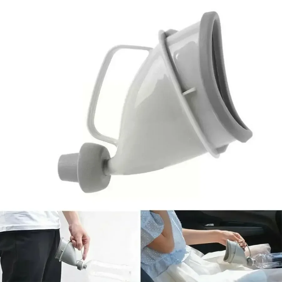 Women Pee Urinal Outdoor Camping wc Car Travel Adult Peeing Standing Funnel Toilet Pee Man Woman Potty Portable Urinal Unis I8K7