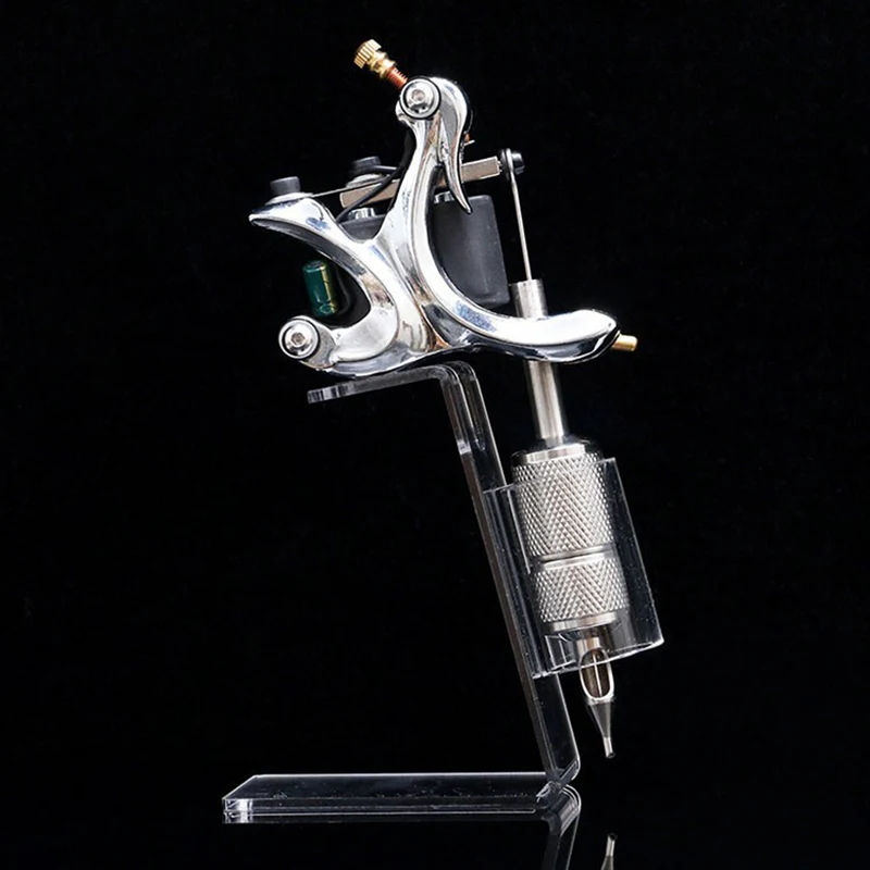 

Professional Tattoo Machine Holder Stand Transparent Acrylic Tattoo Gun Supply Stand Rack Rest Organizer Accessory For Tattooist