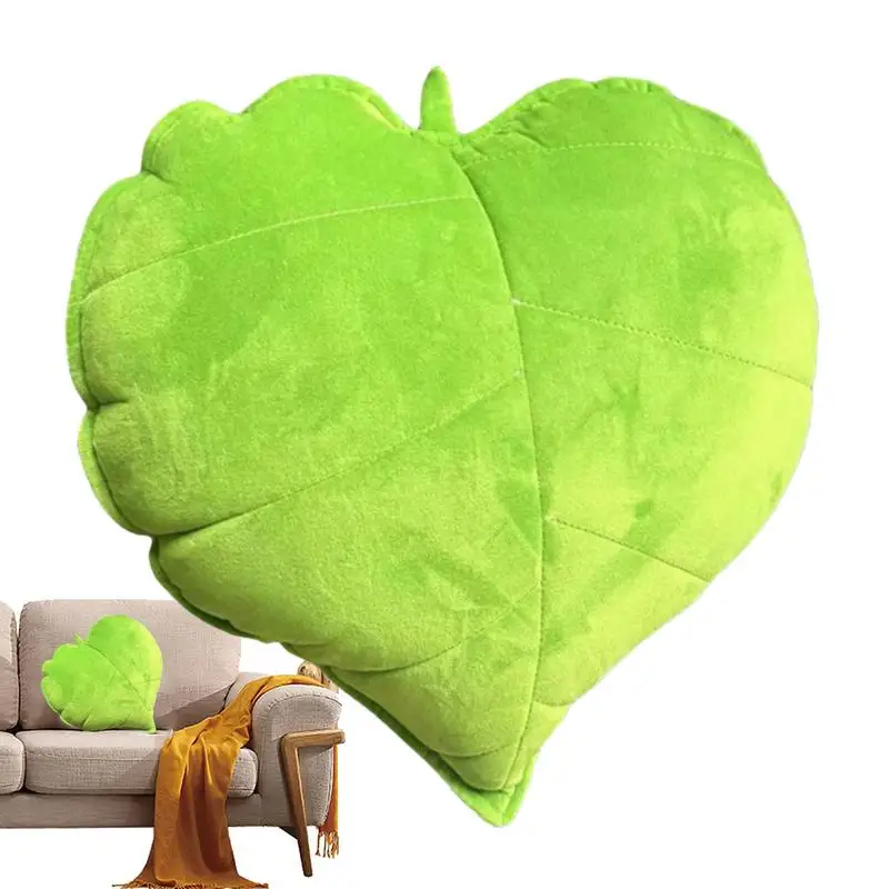 

Leaf Shaped Throw Pillow Fluffy 3D Leaf Cushion For Sofa Aesthetic Throw Pillows For Bedroom Children's Room Living Room Nursery