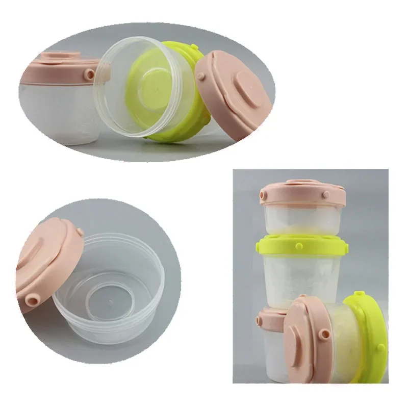 3Pcs/Set Baby Formula Milk Storage Infant Portable Milk Powder Formula Dispenser Food Container Kids Food Storage Snack Box