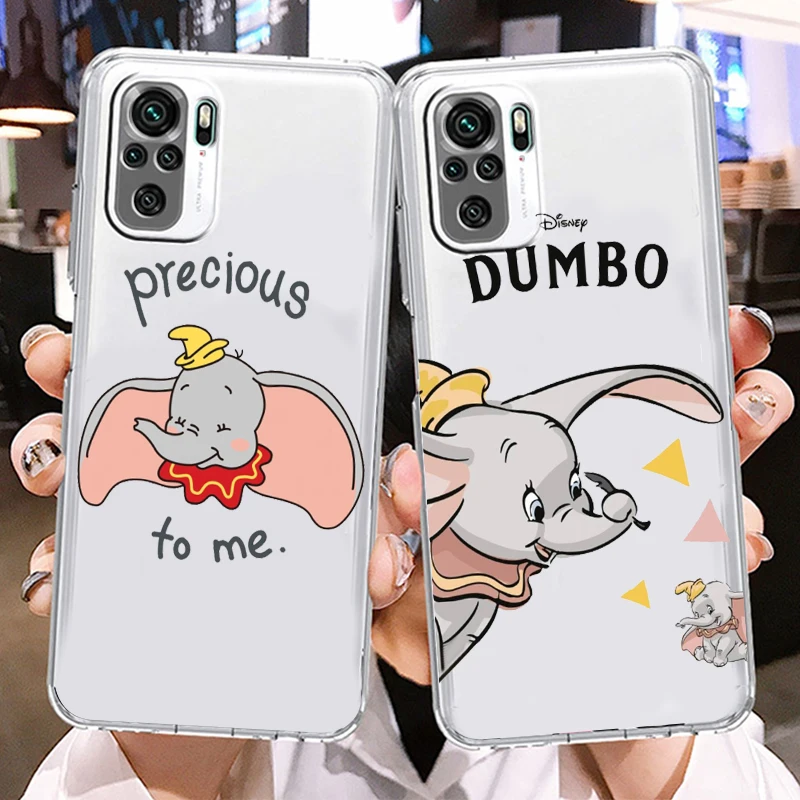 Disney Funda Xiaomi 12 Pro Silueta Transparente Dumbo Transparente