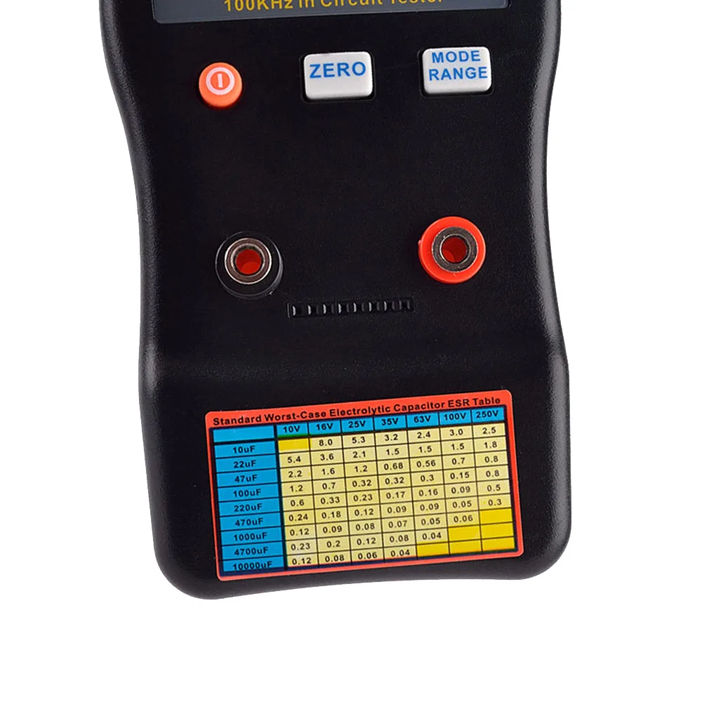 MESR-100/M6013 ESR Capacitance Ohm Meter Professional Measuring Internal Resistance Capacitor Capacitance Circuit Tester