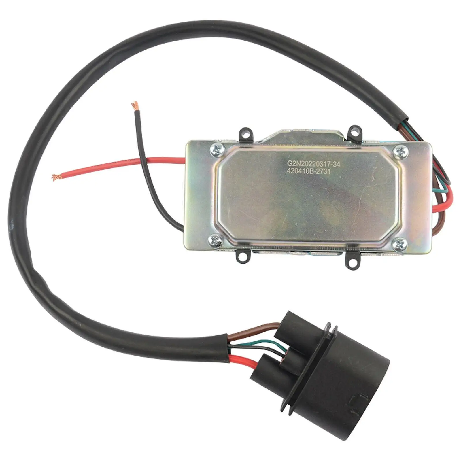 Modulo Controllo Ventilatore Auto - Compatibile Con Audi A6 C6 2004-2010, OEM 4F0121003F - Foto 3