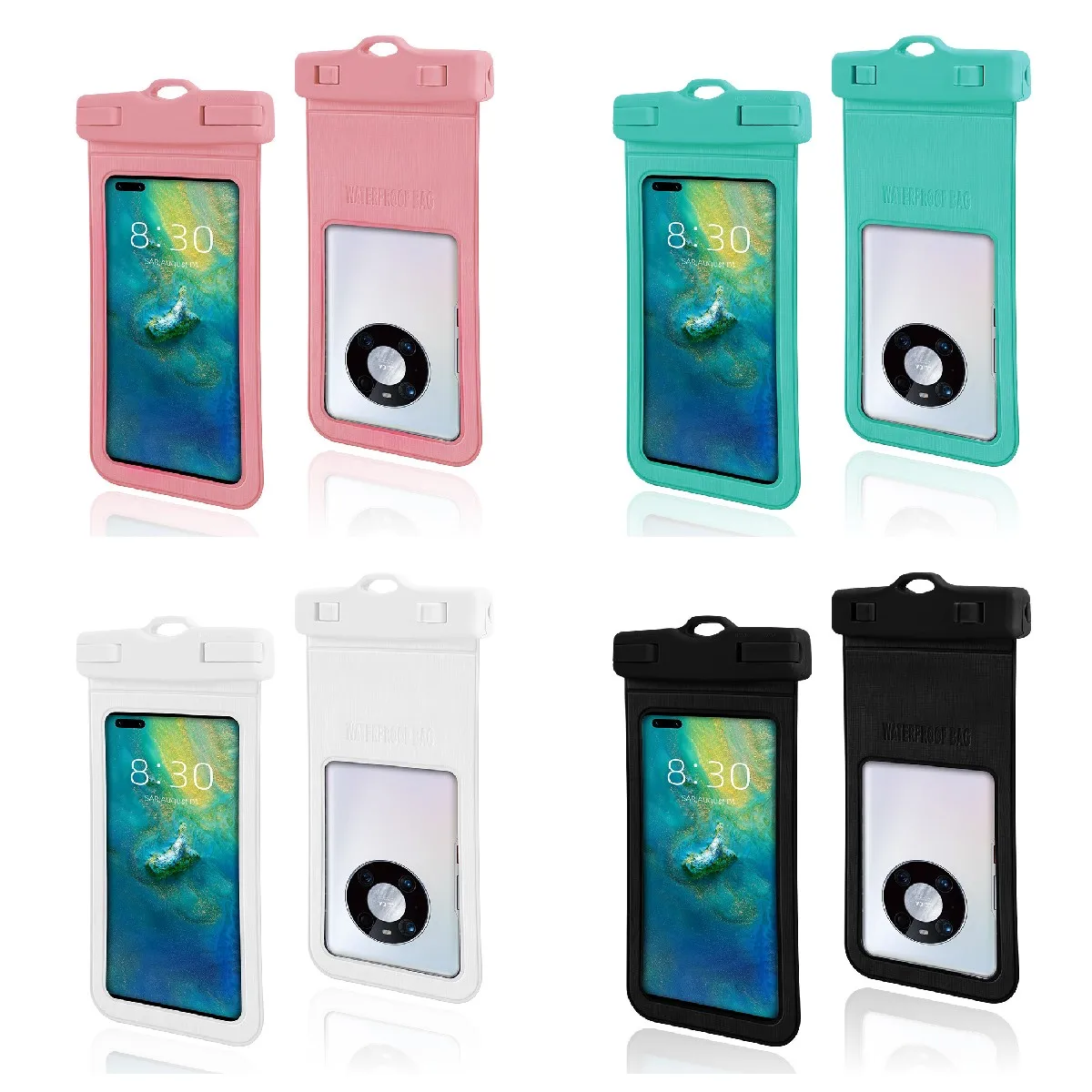 clear iphone 12 case Waterproof Phone Case Swimming Waterproof Bag Mobile Cover For iPhone 13 12 11 Pro Max XS Xiaomi Samsung Underwater Dry Bag Case case iphone 12
