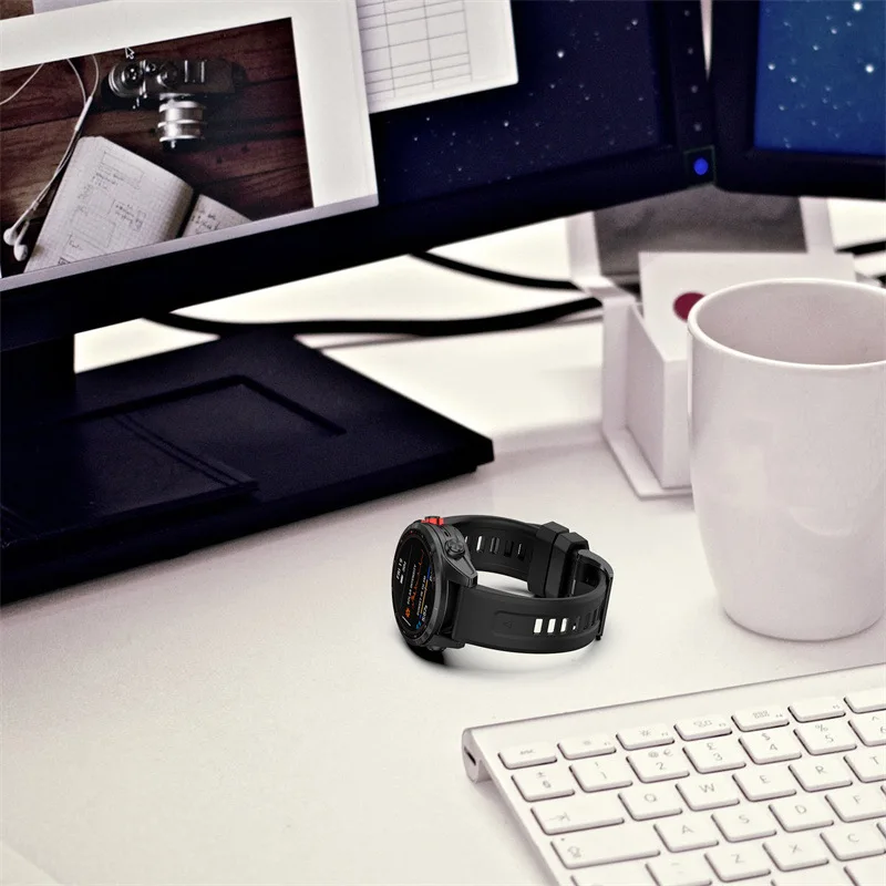 Silicone Breathable Sport Bracelet Strap