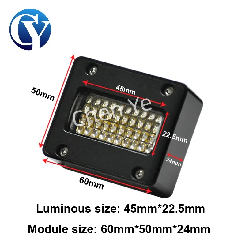120W UV led curing lamp 395nm Water UV Ink Curing Lamps For Printer Cure Led Light