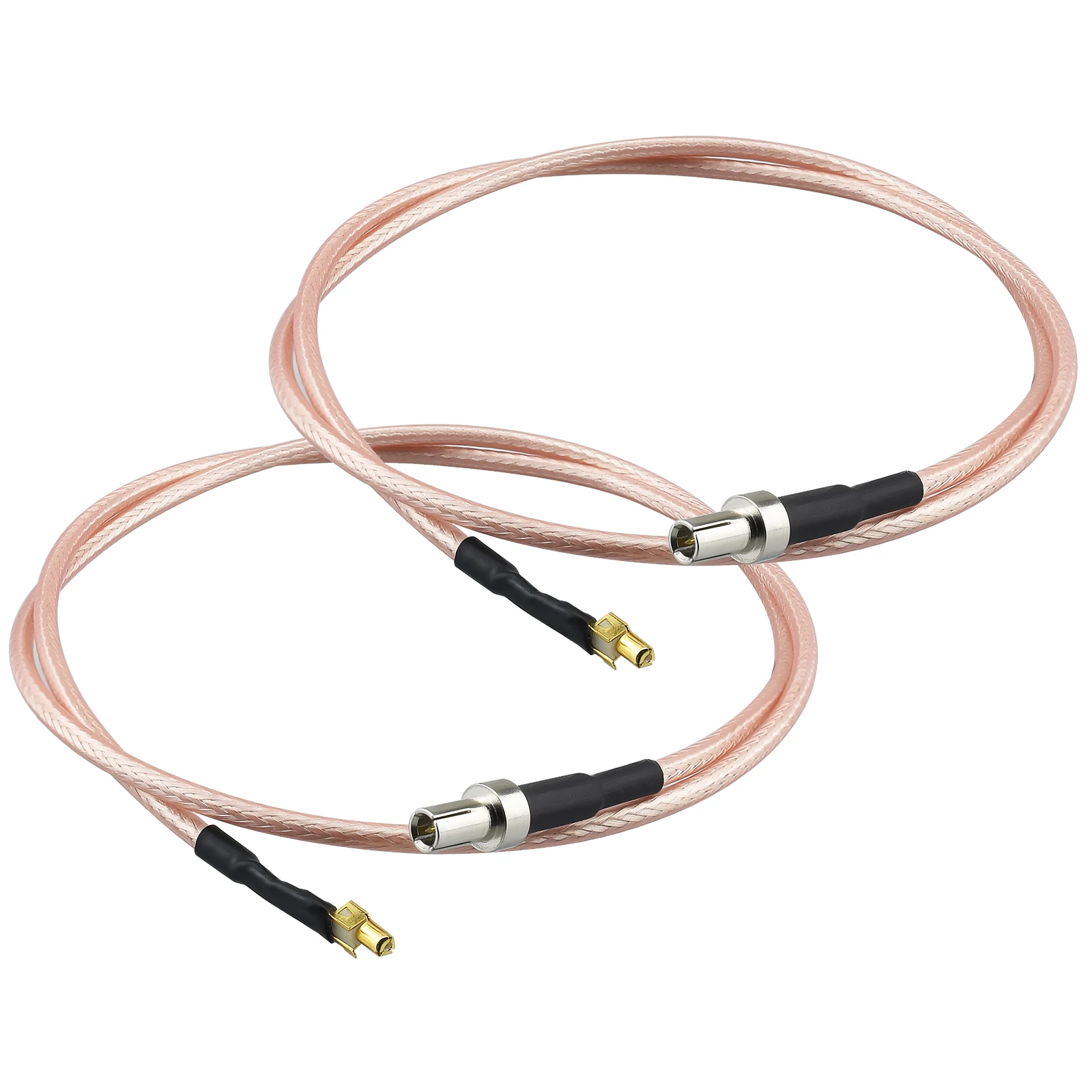 RF Coaxial Connector 2 Piece TS9-CRC9 Adapter TS9 Male to CRC9 Female Connector