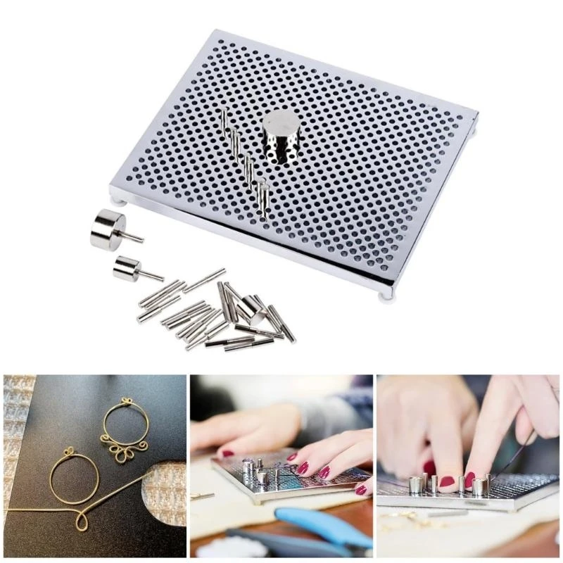E21F Aluminium Draht Drahtschleife Tool Drähte Biegeplatine für DIY -Projekte – Detail 9