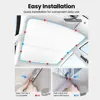Sunshades For Tesla Model 3 Sunroof Highland 2025 Model Y 2020-25 Ice Cloth Buckle Sun Pare Glass Front Rear Skylight Accessory 6