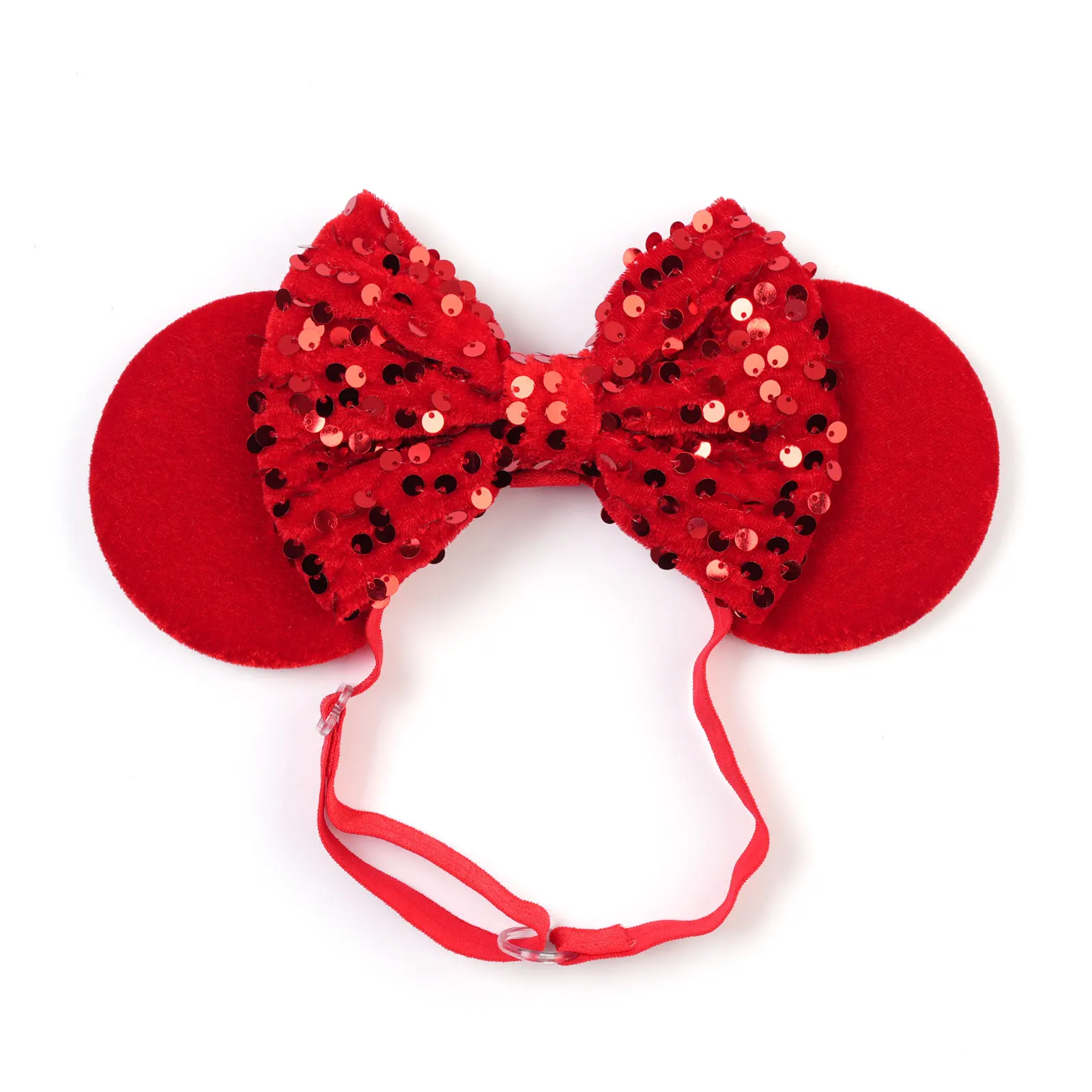 1 Stück elegantes Prinzessinnen-Haarband, modische, verstellbare Nylon-Stirnbänder, modische einfarbige Farbe für Frauen und Mädchen, Urlaub, Party, Alltag – Detail 6