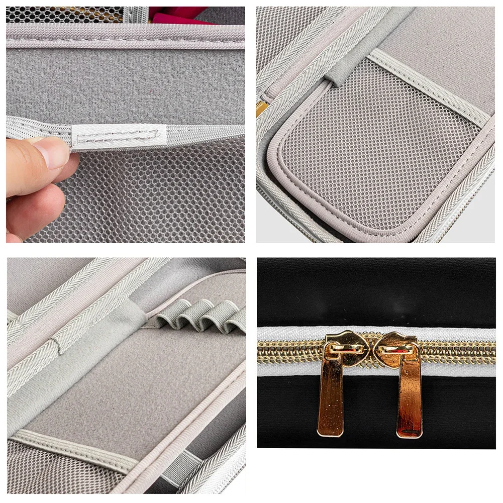 For 3M Littmann Cardiology III Stethoscope Storage Box Portable Travel Carrying Case Mesh Bag Hard EVA Medical Organizer