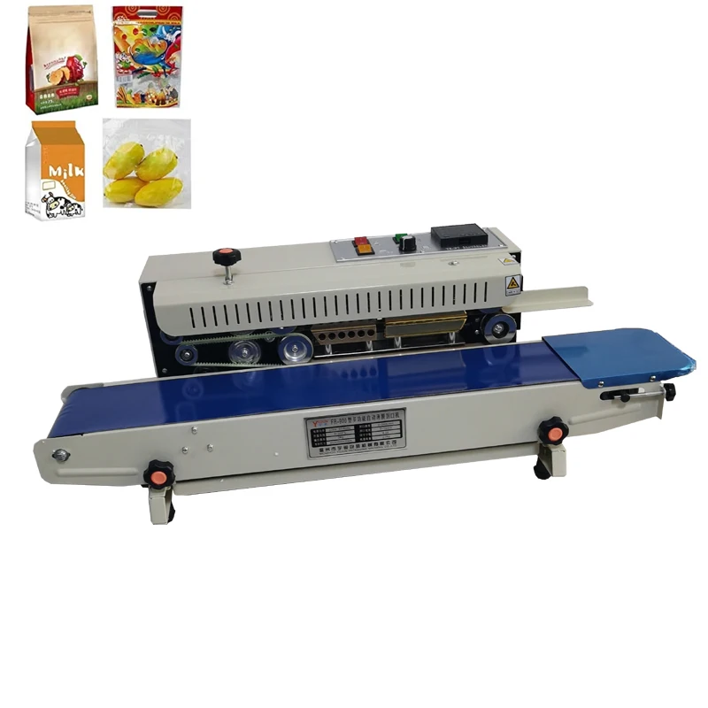 

Automatic Continuous Film Sealing Machine Horizontal Food Bag Sealer Aluminum Foil Pouch Packing Sealing Machine