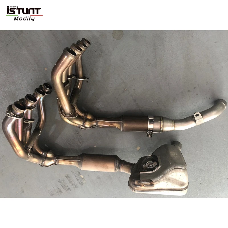 Slip On For Kawasaki Ninja 1000SX Z1000SX 2020 - 2023 Motorcycle Exhaust Escape Modify Middle Link Pipe Connect Original Muffler - Image 3