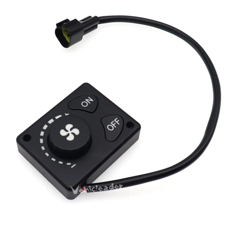 12V 24V Car Air Diesel Heater Parking Remote Controller Monitor Switch Board Park Heater Control Switch Knob
