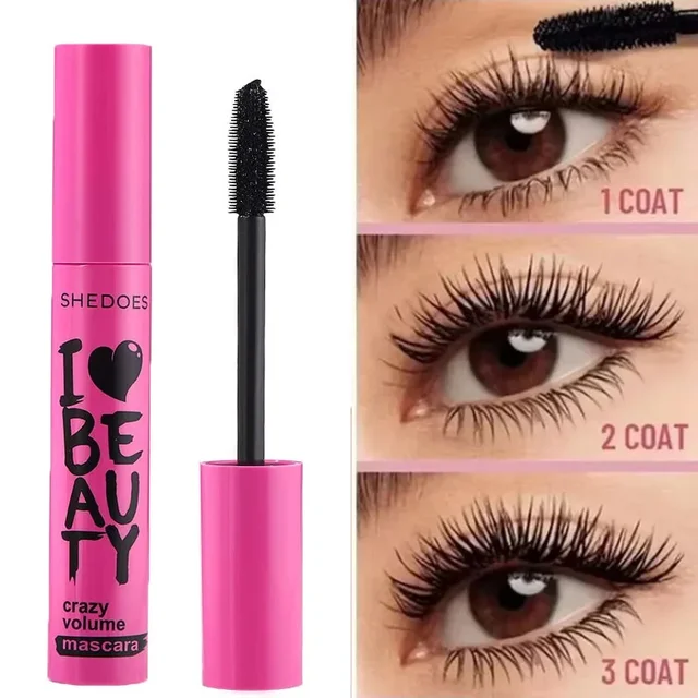 5D Wasserdichte Mascara Wimpern Verlängerung Langlebige Seidige Wimpern Schwarz Wimpern Verlängerung Make-Up Schönheit Auge Koreanische Kosmetik
