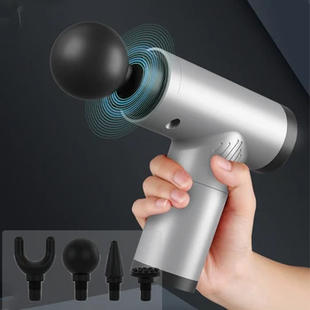 Mini Massage Gun with Multiple Adjustable Levels Portable Small Gun Electric Shock Muscle Massage Exercise and Fitness 1