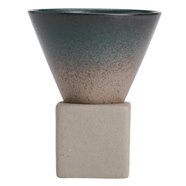 Kerámia Koncentrált Kávéscsésze Kreatív Kézzel Készített Rajz Máz Teáscsésze Alapkona Személyi Testreszabás - Image 5