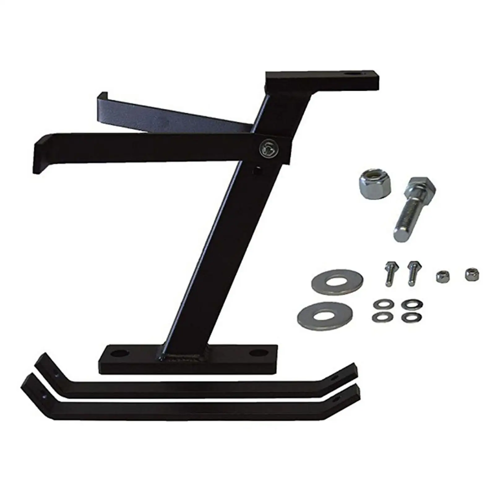 Lawn Mower Tractor Towing Hitch Garden Tools Multifunctional,Easy Hook up Iron Black Garden Lawn Tow Mower Hitch Set