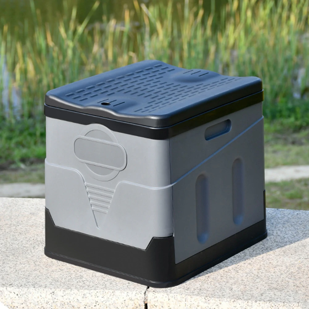 Description Picture 6 of itemPortable Folding Toilet for Car Outdoor Camping Potty for Adults Kids Cover Design Seat Toilet Reusable Toilet for Picnic Travel