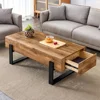 Coffee Table, Metal Legs for Living Room Dining Room, Coffee Table 1