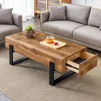 Coffee Table, Metal Legs for Living Room Dining Room, Coffee Table 1