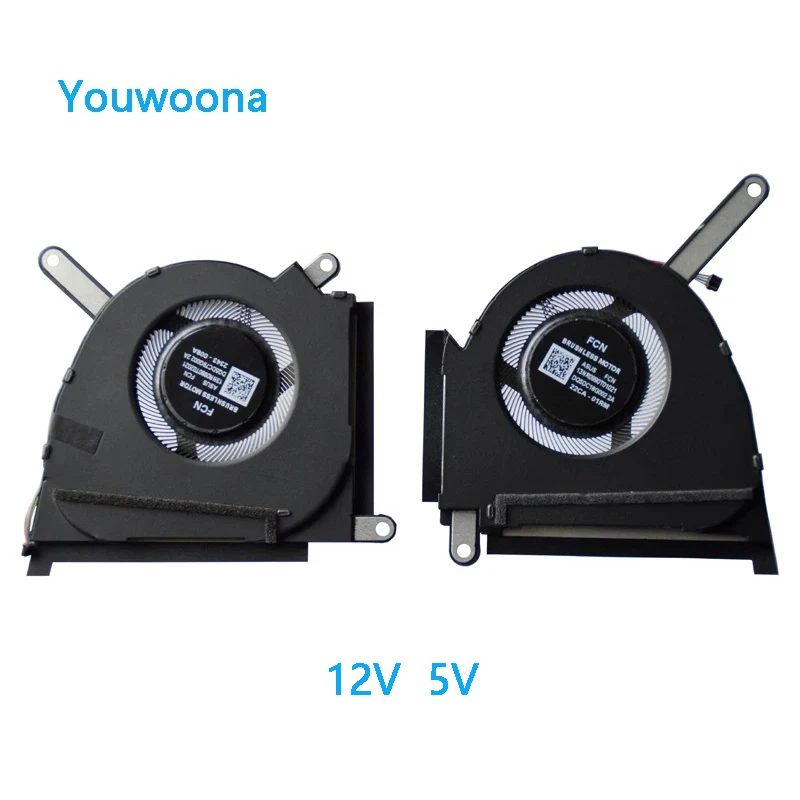 New Original Laptop CPU GPU Cooling Fan FOR ASUS FX517 FX517Z FX517ZC FX517ZR TUF AIR 5V 12V