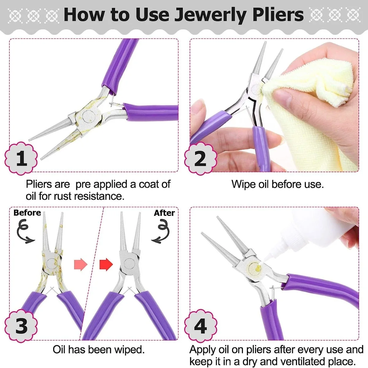 Jewelry Tools Clamps DIY Jewelry Making