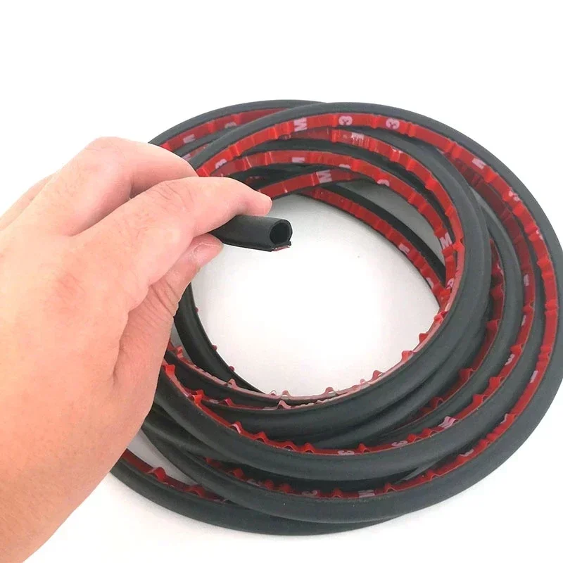 B P Z D 모양 타입 자동차 문짝 도장 스트립, EPDM 고무 소음 차단, 방진 방음 자동차 액세서리, 4 미터