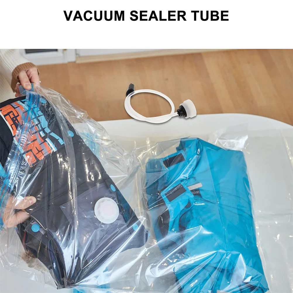 Vacuum Packaging Hose Automatic Sealer for Food Chamber Bag Jar Attachment Handheld Catheter
