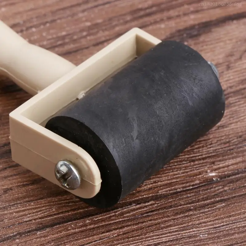 3.5cm Heavy Duty Hard Rubber Roller Printing Screen Plastic Frame Craft Tool printing screen roller F1FB