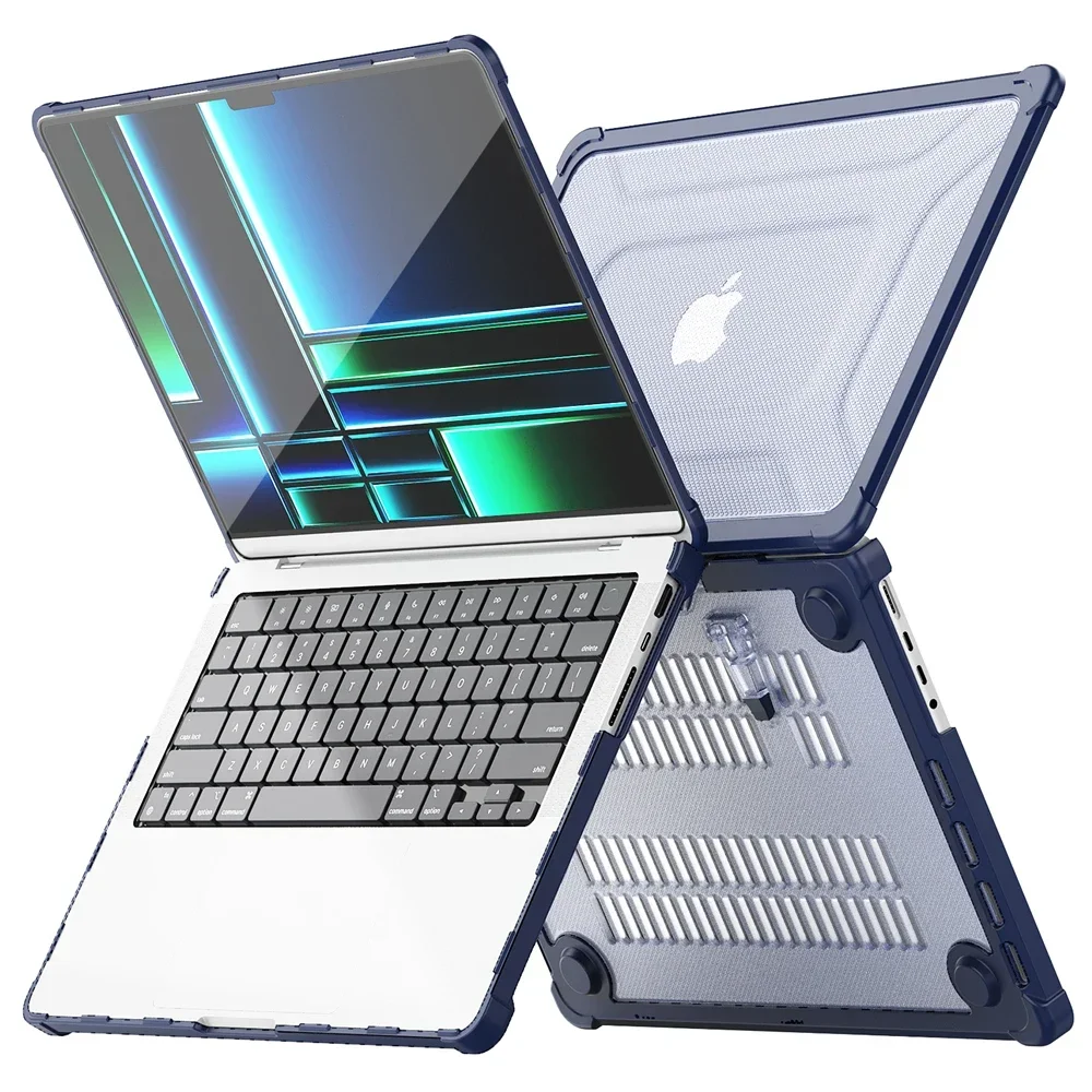 2024 Nuova Custodia Per Laptop Per Apple Macbook Air 13.6 "M3 A3113 M2 A2681 Cover Per 2024 Air 15.3" M3 A3114 M2 A2941 Pro 14 A2779 A2442
