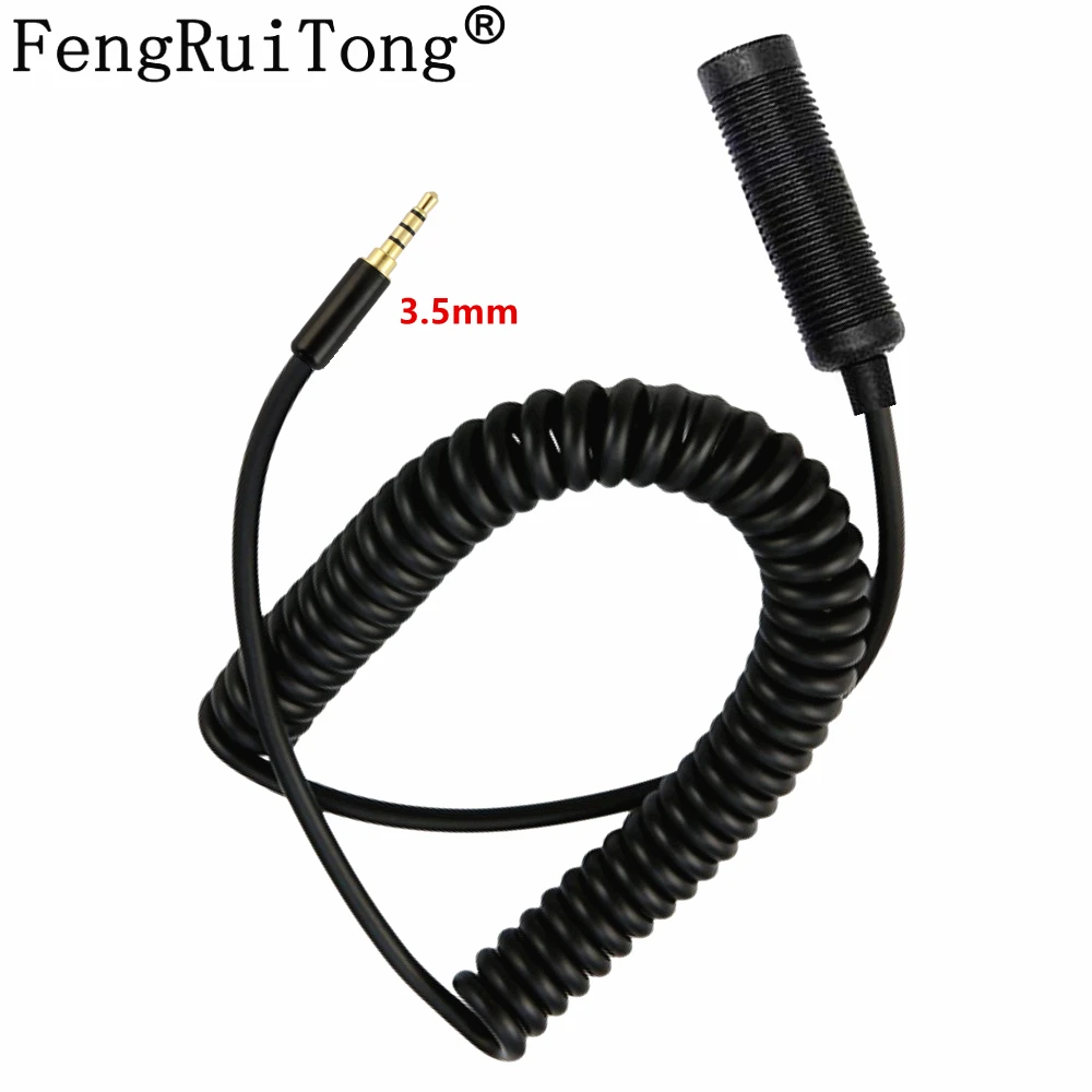 3.5mm mobile phone to U-174/U for Z-Tactical tca-sky peltor  plug Headphones Headset Extension Cable Durable Stable