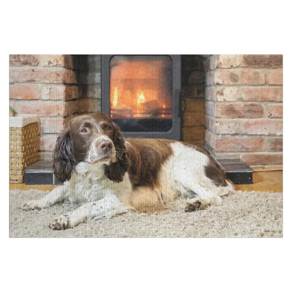 

The Spaniel Jigsaw Puzzle Custom Gift Custom Wooden Gift Personalized Name Wood Animals Puzzle