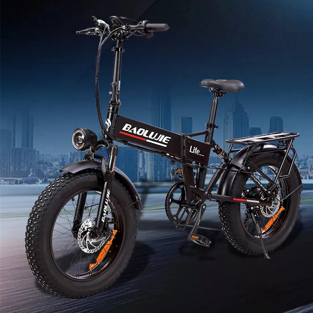 20-inch Folding Electric Bike 750W 48V 12AH Speed 35KM/H Electric Urban Mountain Bike All Terrain