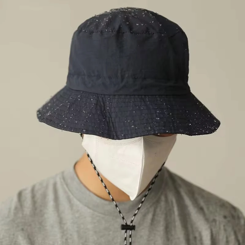 Waterproof Fisherman Hat Women Summer Sun Anti-UV Protection Camping Hiking Mountaineering Caps Men's Panama Bucket Outdoor Hat sun hats fisherman hat sunscreen hats camping hats bucket hats sun hat