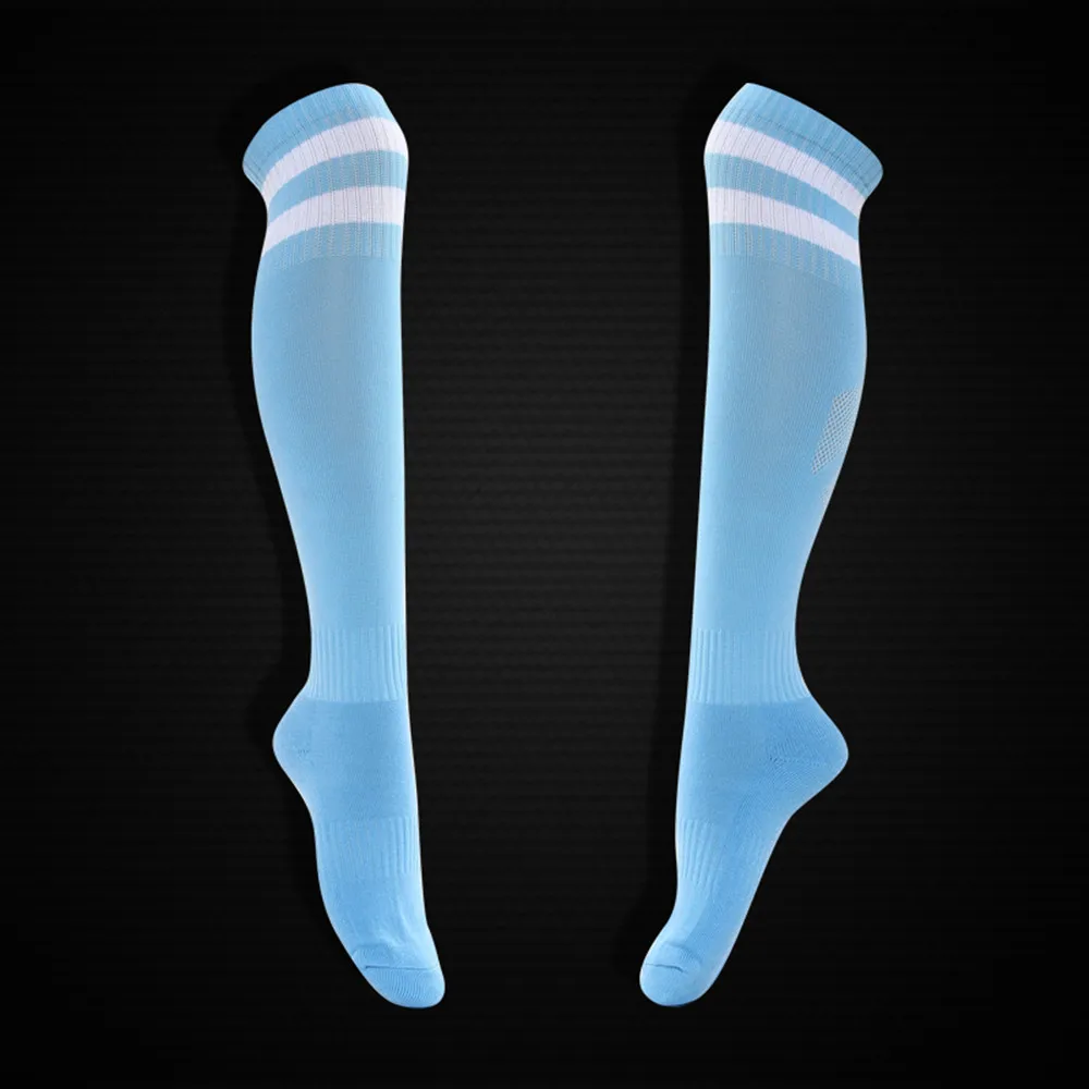 quality football soccer sock High men kids boys sports long towel socks basketball medias de futbol cycling thicken sox non-slip
