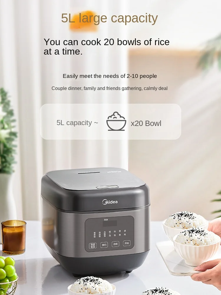 Trendy Tech Rice Cooker Rice Cooker Modern: How This 5L Midea Smart Appliance Transformed My ...