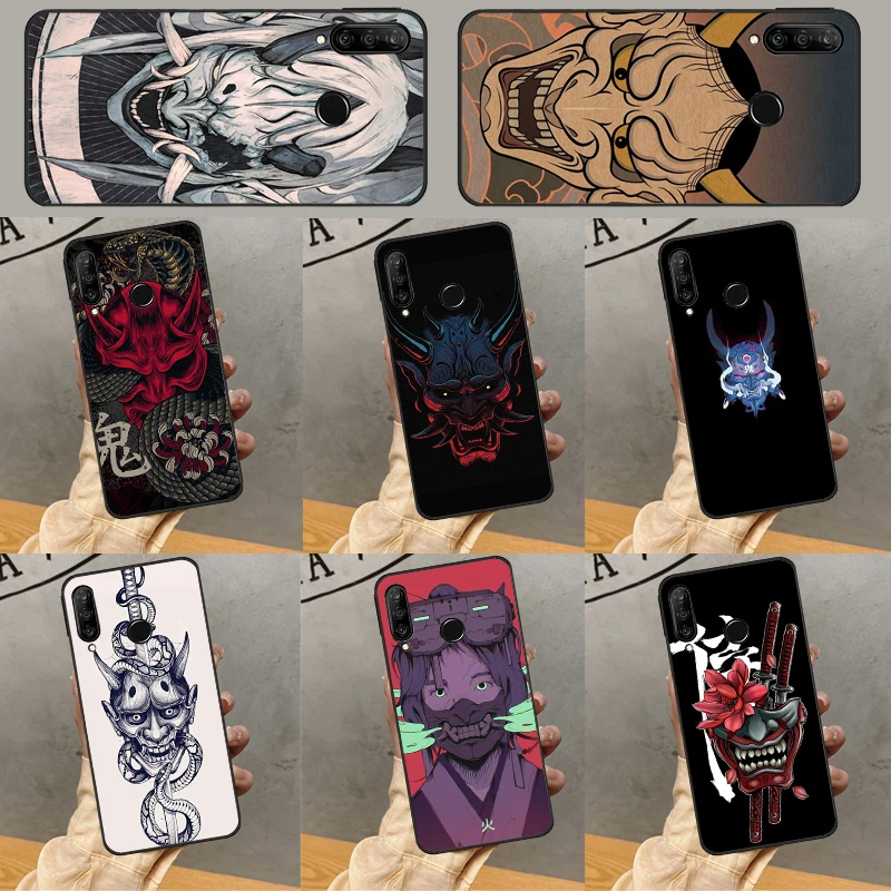 Samurai Oni Mask Phone Case