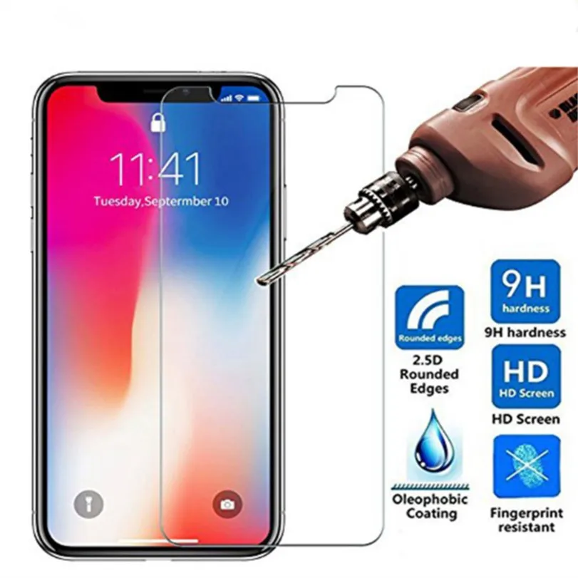 9H Vetro Temperato Ultrasottile Per Iphone 8 7 6 6S Plus Pellicola Protettiva Per Schermo In Vetro Per Iphone X 5 5S Se 4 4S Guard