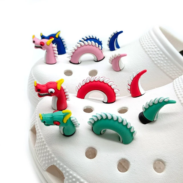 4 pçs/pçs/set encantos sapato decoração dos desenhos animados shrek orelhas  para crocs encantos diy sapato decoração encantos festa crianças presentes  - AliExpress