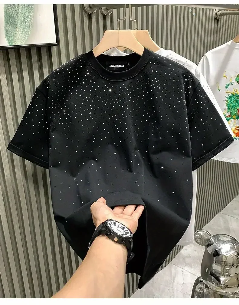PlatiNum Men's Diamond Print T-shirt Care Instructions