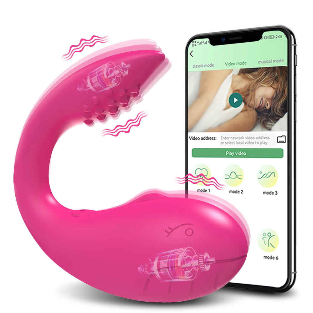 Sex Toy APP Control Vibrator for Women Clitoris Stimulator Dildo Sex Machine Penetration Vagina