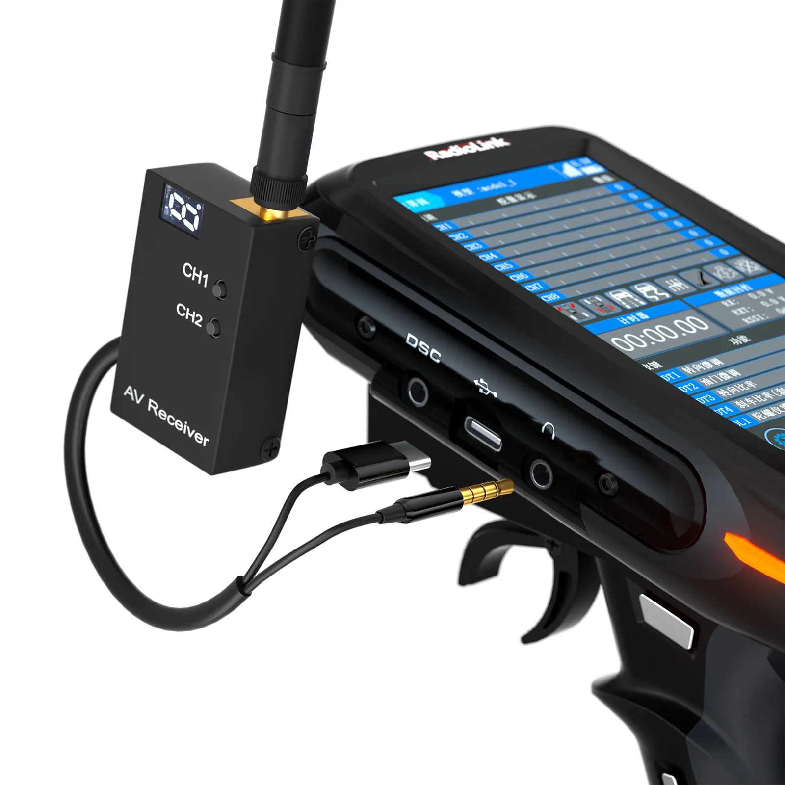 Radiolink    FPV ù , RC8X ۽ű, EWRF 708R, 5.8G, 48CH, ޴  