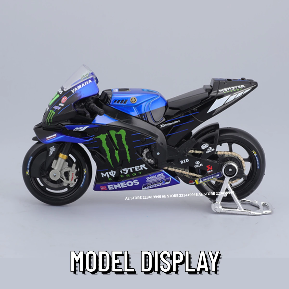 Maisto 1:18 2022 gp corrida yamaha fábrica equipe de corrida