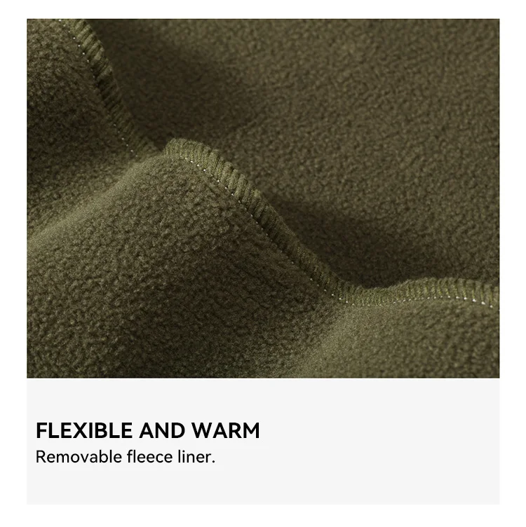 Description Picture 6 of itemKAILAs 3-in-1 Hiking Jacket Men Hard Shell Windproof Waterproof Outdoor Fleece Trekking Camping coat 2 Pics Set KG2331123