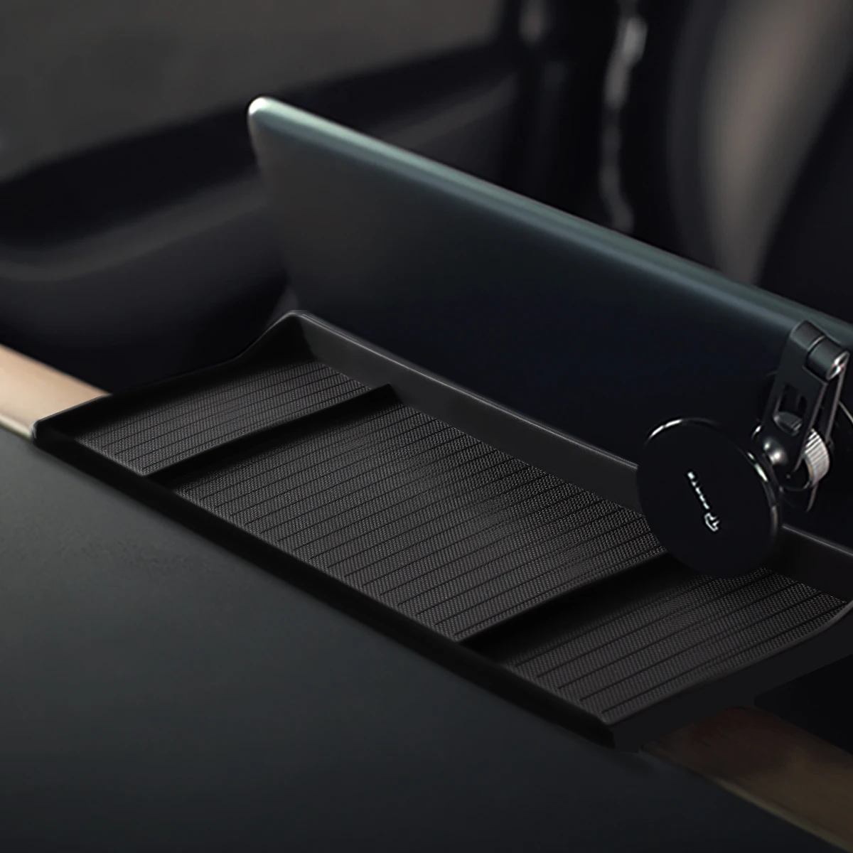 

TPARTS Screen Dashboard Storage Hidden Tray Center Console Organizer Sunglass Holder for Model 3 / Y