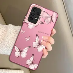 Elegant Butterfly Design Phone Case - Premium Protective Cover - Galaxy A72 4G 5G (UUAON02)