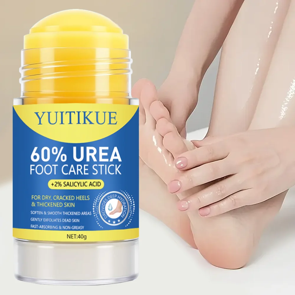 60% Urea Cream and Peach-Scented Foot Balm Combo - Powerful repair for cracked heels, deeply moisturizing and nourishing.