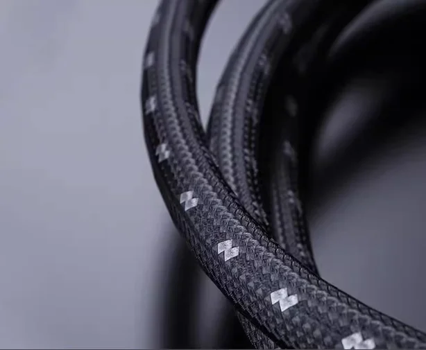 FiiO LR-3.5A Dual RCA Lotus Male Head Turn 3.5mm Male head High quality HiFi Fever Audio cable 3