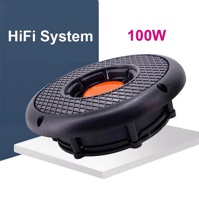 100W 4Ohm HD Audio Speaker Full Range Power Loudspeakers Portable 2.0 Hifi System Automotive Home Ceiling Speakers Durable